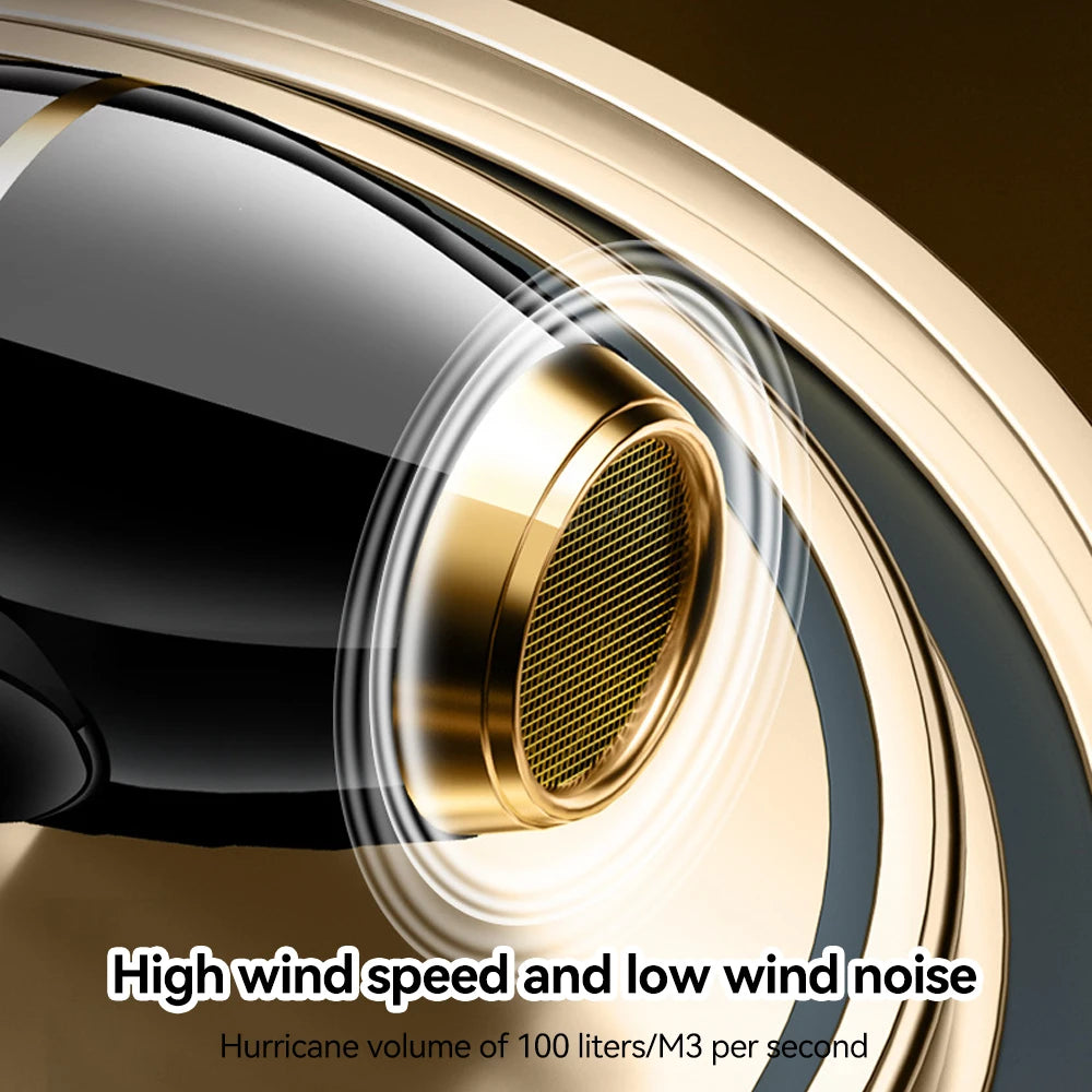 Powerful Hair Dryer Professional High-speed Fast Dry Hairdryer Negative Ions Hot and Cold Air Blow Styling Tool for Smooth Hair