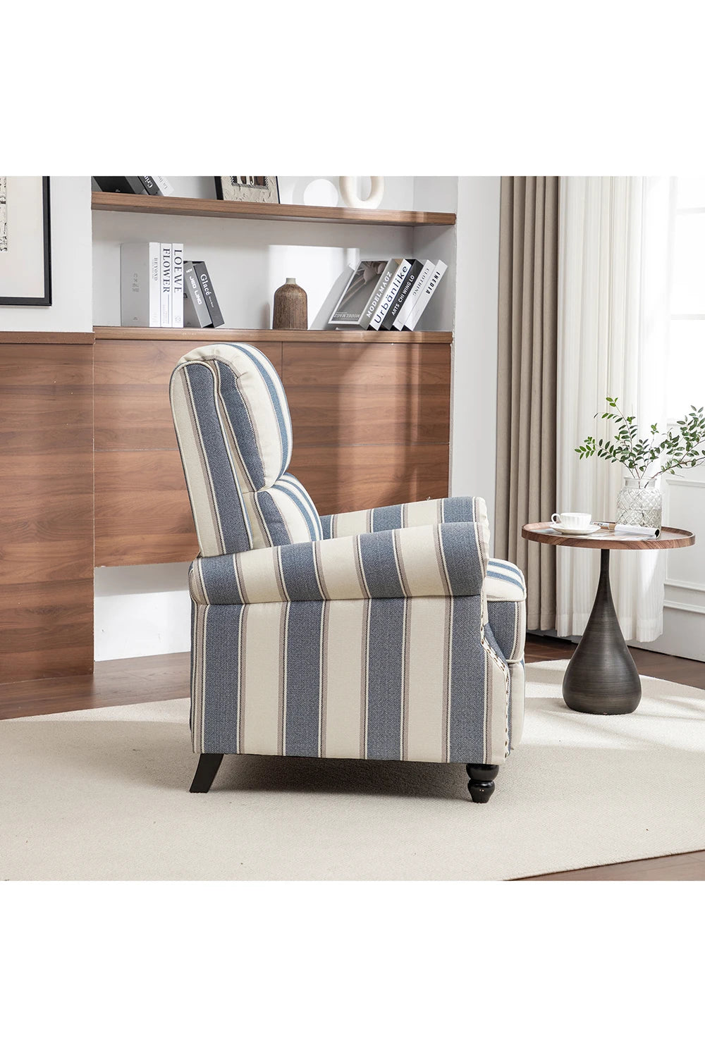 【Breeins】Modern Linen Upholstered Sofa Single Sofa Chair Livingroom Home Decoration