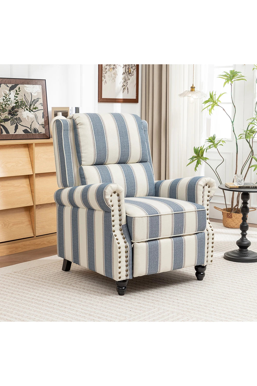 【Breeins】Modern Linen Upholstered Sofa Single Sofa Chair Livingroom Home Decoration