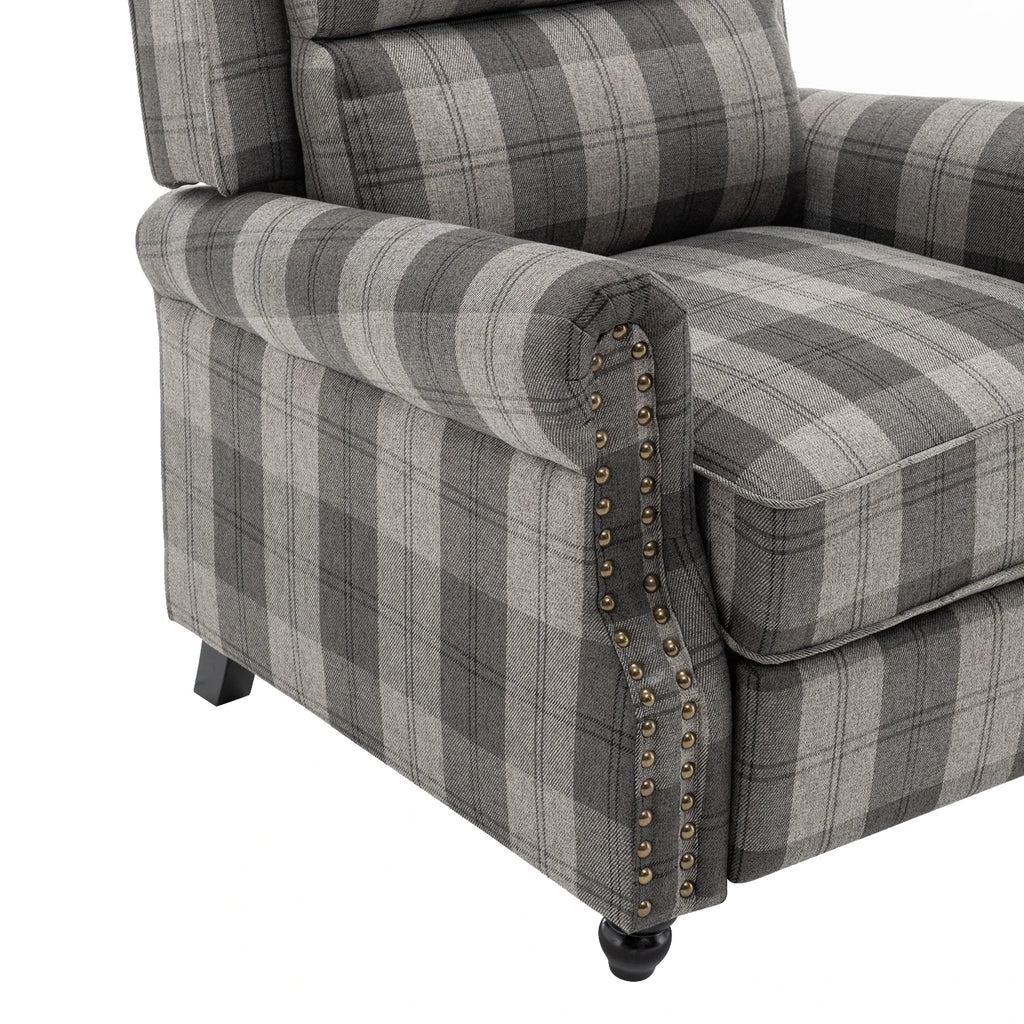 【Breeins】Modern Linen Upholstered Sofa Single Sofa Chair Livingroom Home Decoration
