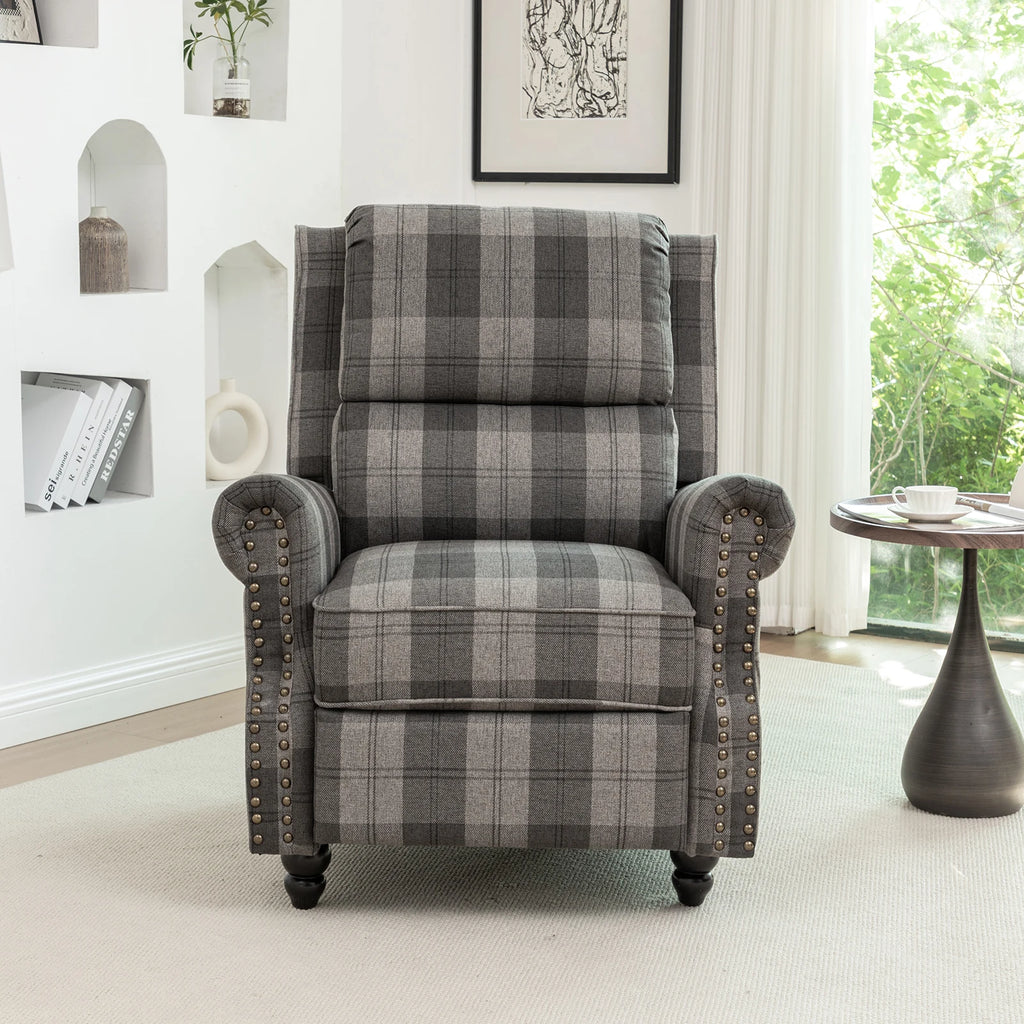 【Breeins】Modern Linen Upholstered Sofa Single Sofa Chair Livingroom Home Decoration