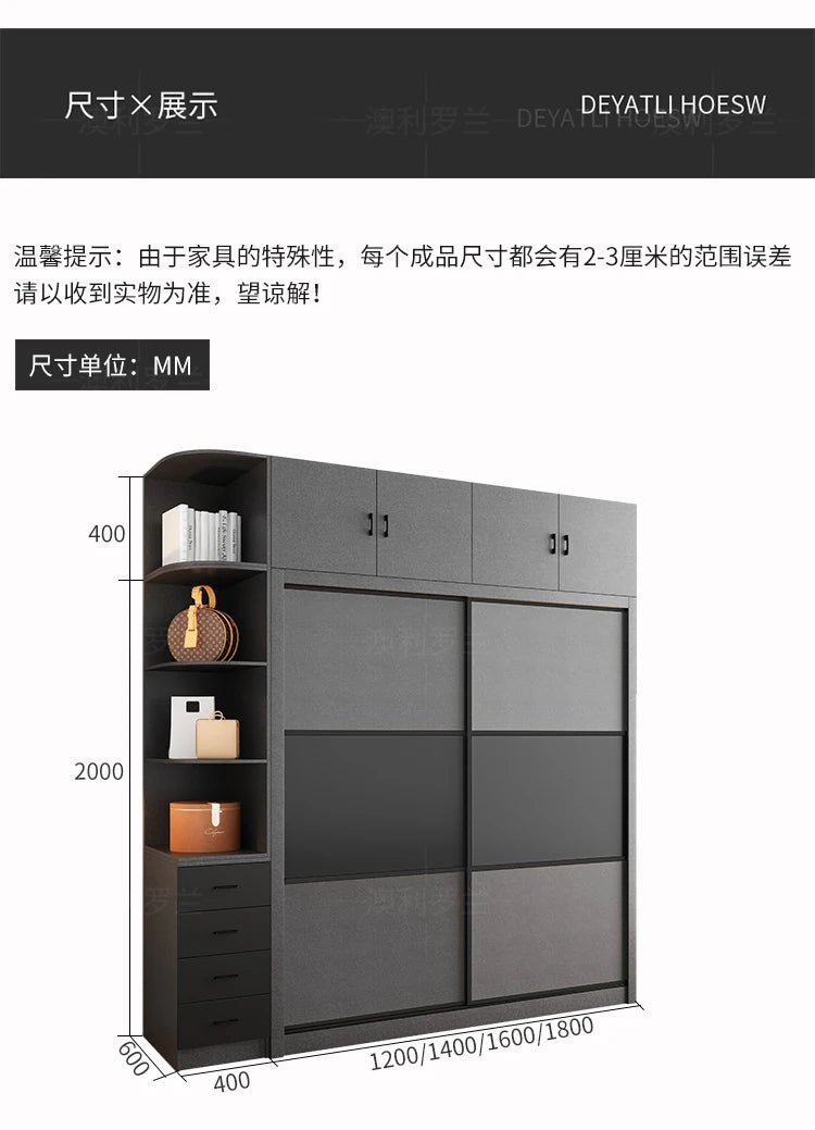 Space Saving Modern Closet Organizer Bedroom Clothes Wardrobe Partitions Cupboard Living Room Shelves Armario Hotel Furniture