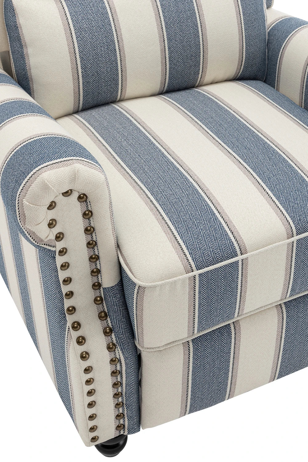 【Breeins】Modern Linen Upholstered Sofa Single Sofa Chair Livingroom Home Decoration