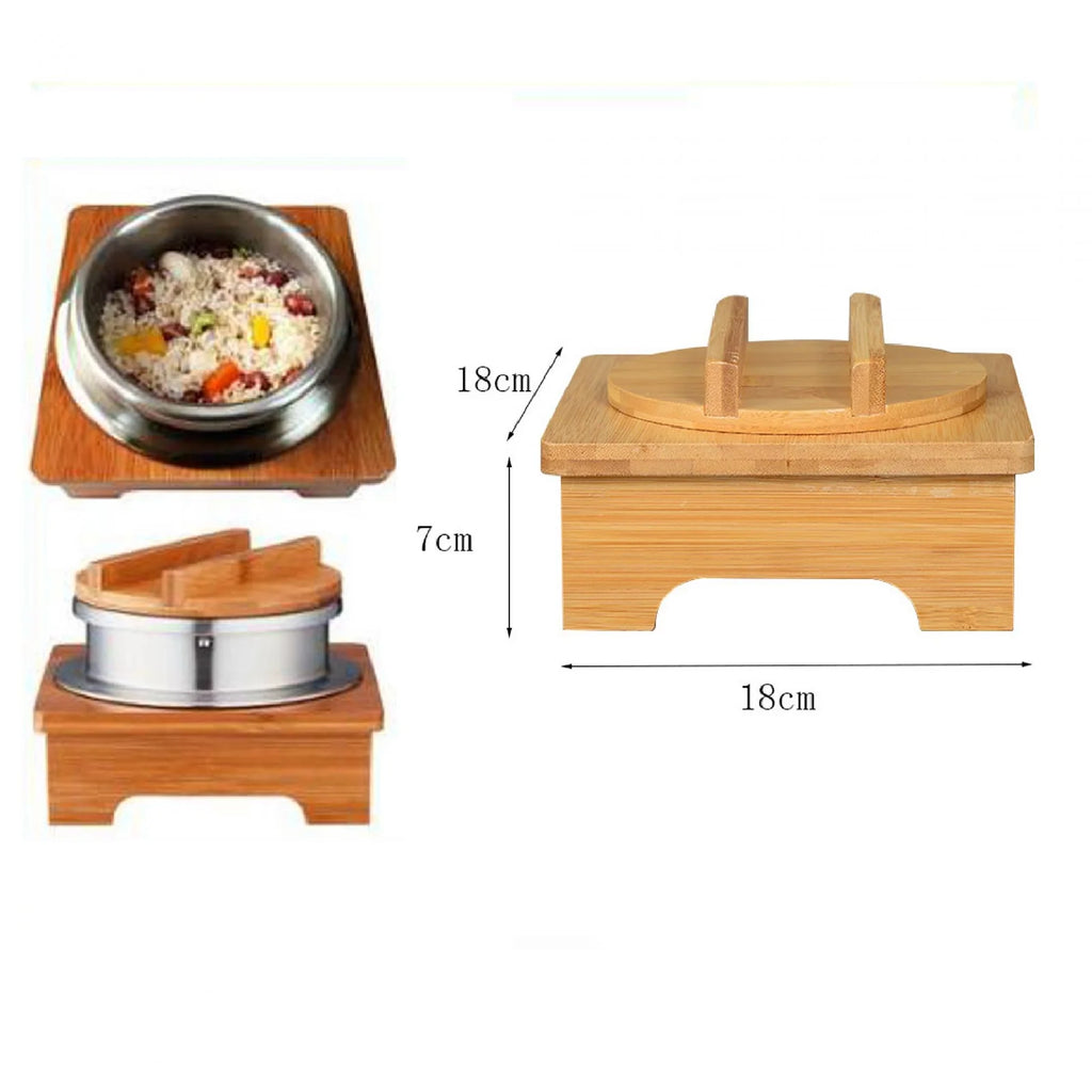 2L Non-Stick Stainless Steel Pressure Cooker Cookware Outdoor Portable Micro Pressure Cooker Gas Stove/Open Fire Pressure Cooker