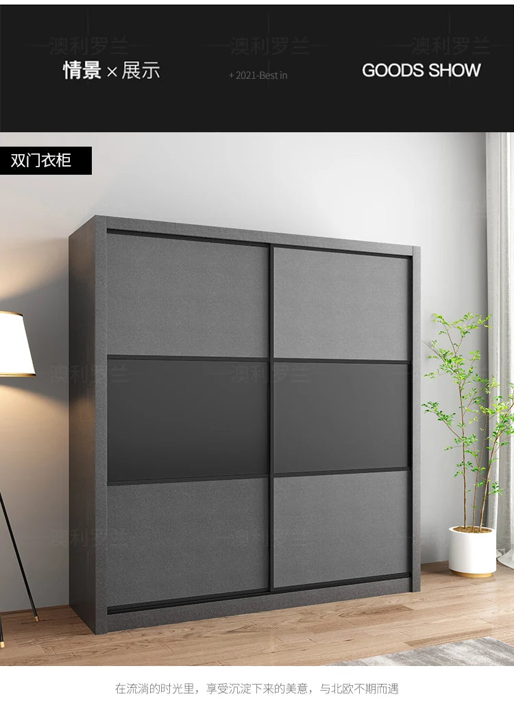 Space Saving Modern Closet Organizer Bedroom Clothes Wardrobe Partitions Cupboard Living Room Shelves Armario Hotel Furniture