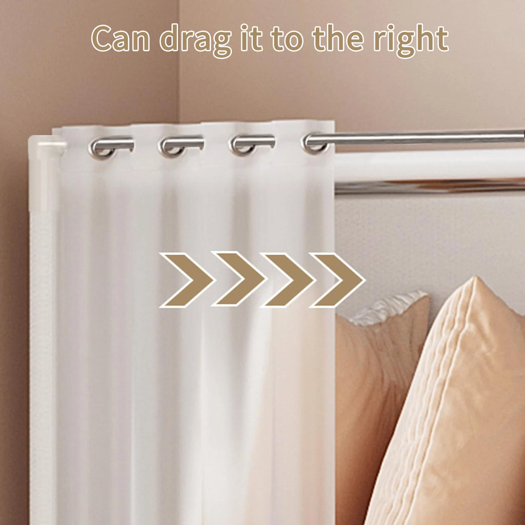Wardrobe Rack For Storage Clothes, Garment Rack With Dustproof Cover, Portable Closet Organizer With Shelves, Non-Woven Wardrobe