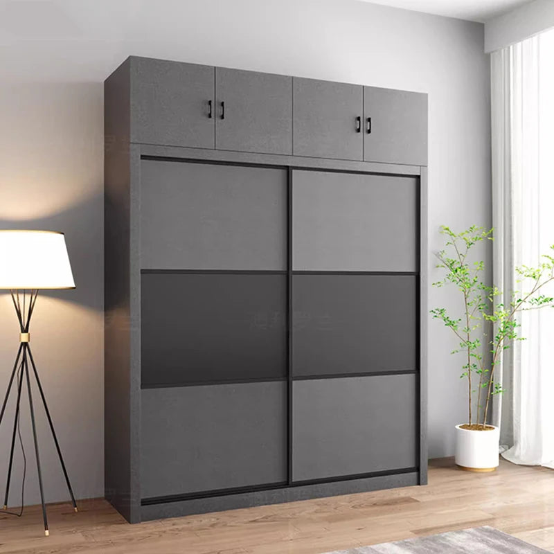 Space Saving Modern Closet Organizer Bedroom Clothes Wardrobe Partitions Cupboard Living Room Shelves Armario Hotel Furniture