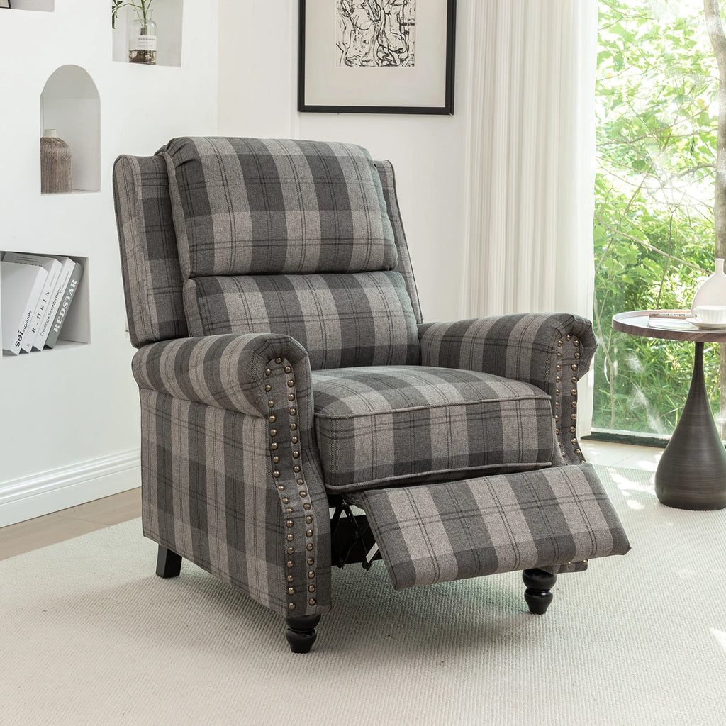 【Breeins】Modern Linen Upholstered Sofa Single Sofa Chair Livingroom Home Decoration