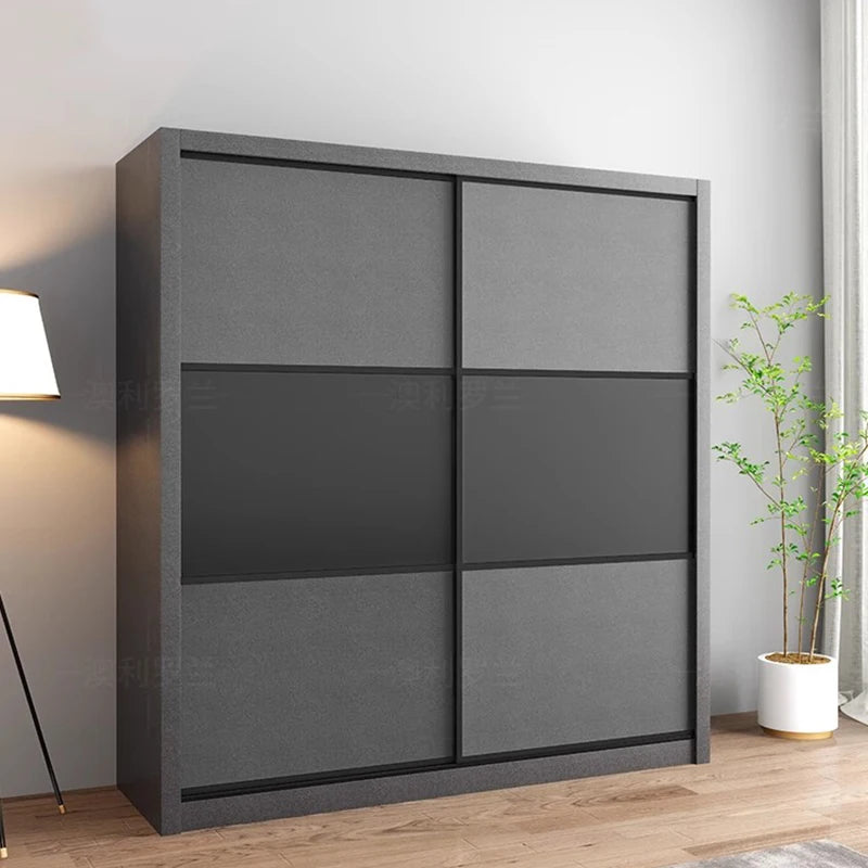 Space Saving Modern Closet Organizer Bedroom Clothes Wardrobe Partitions Cupboard Living Room Shelves Armario Hotel Furniture