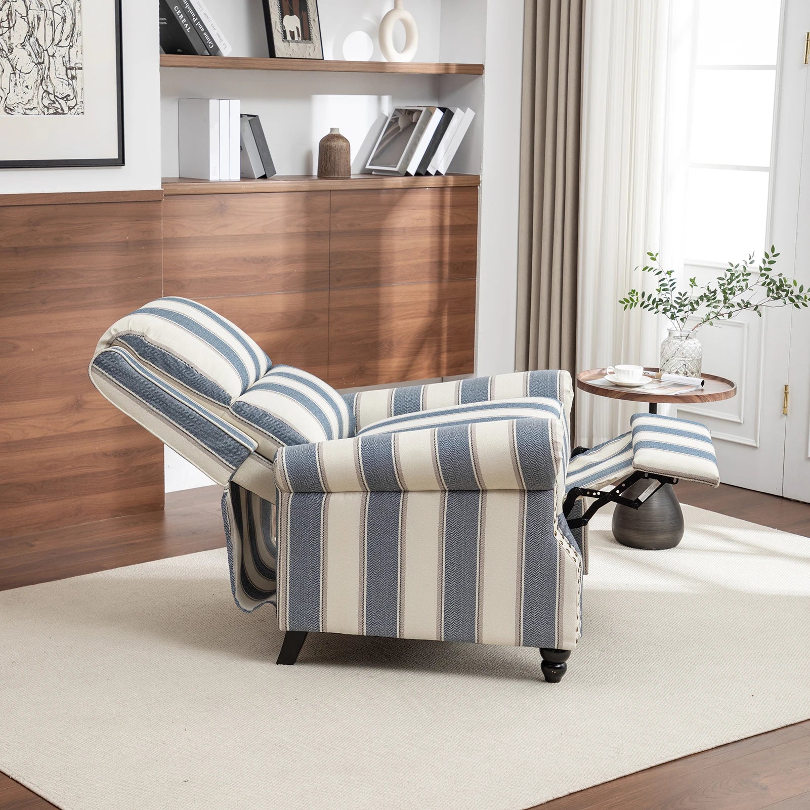 【Breeins】Modern Linen Upholstered Sofa Single Sofa Chair Livingroom Home Decoration