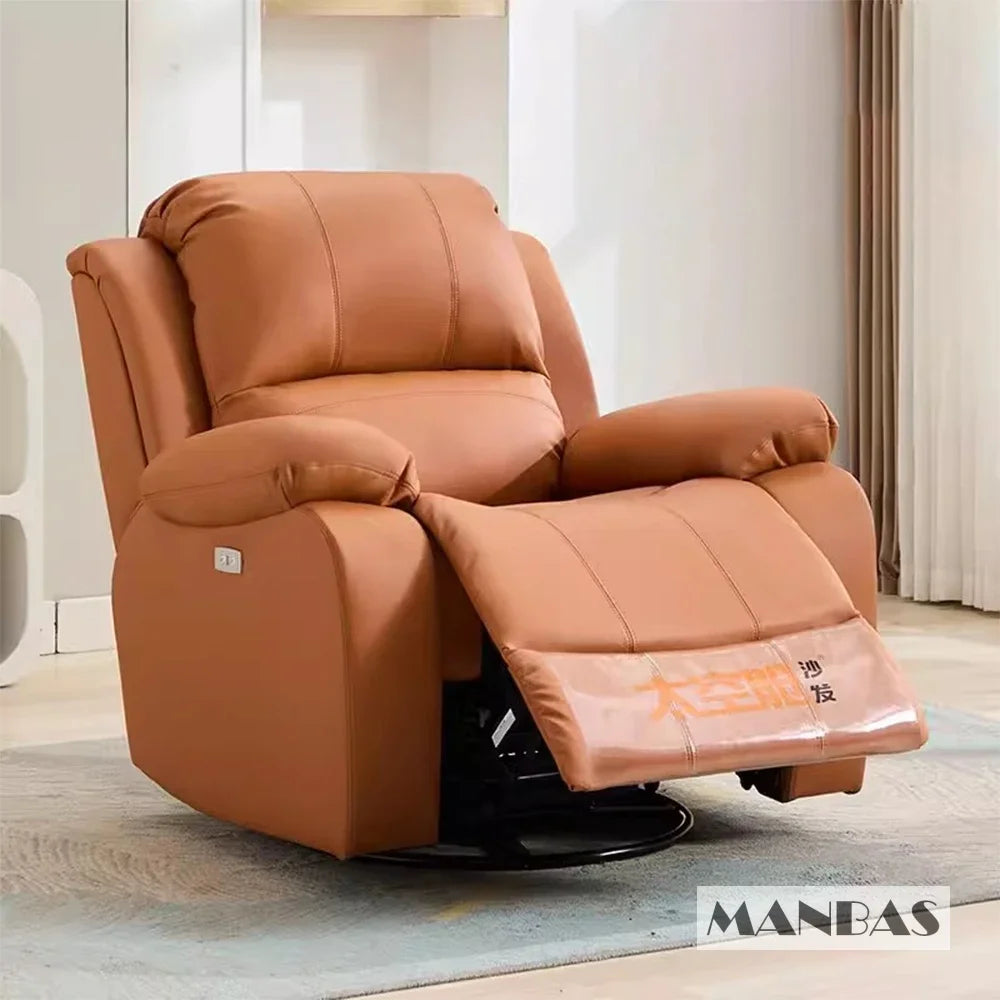 Genuine Leather Manual Electric Recliner Sofa Theater Power Reclining Couch Living Room Cinema Sofas Seating Room Furniture