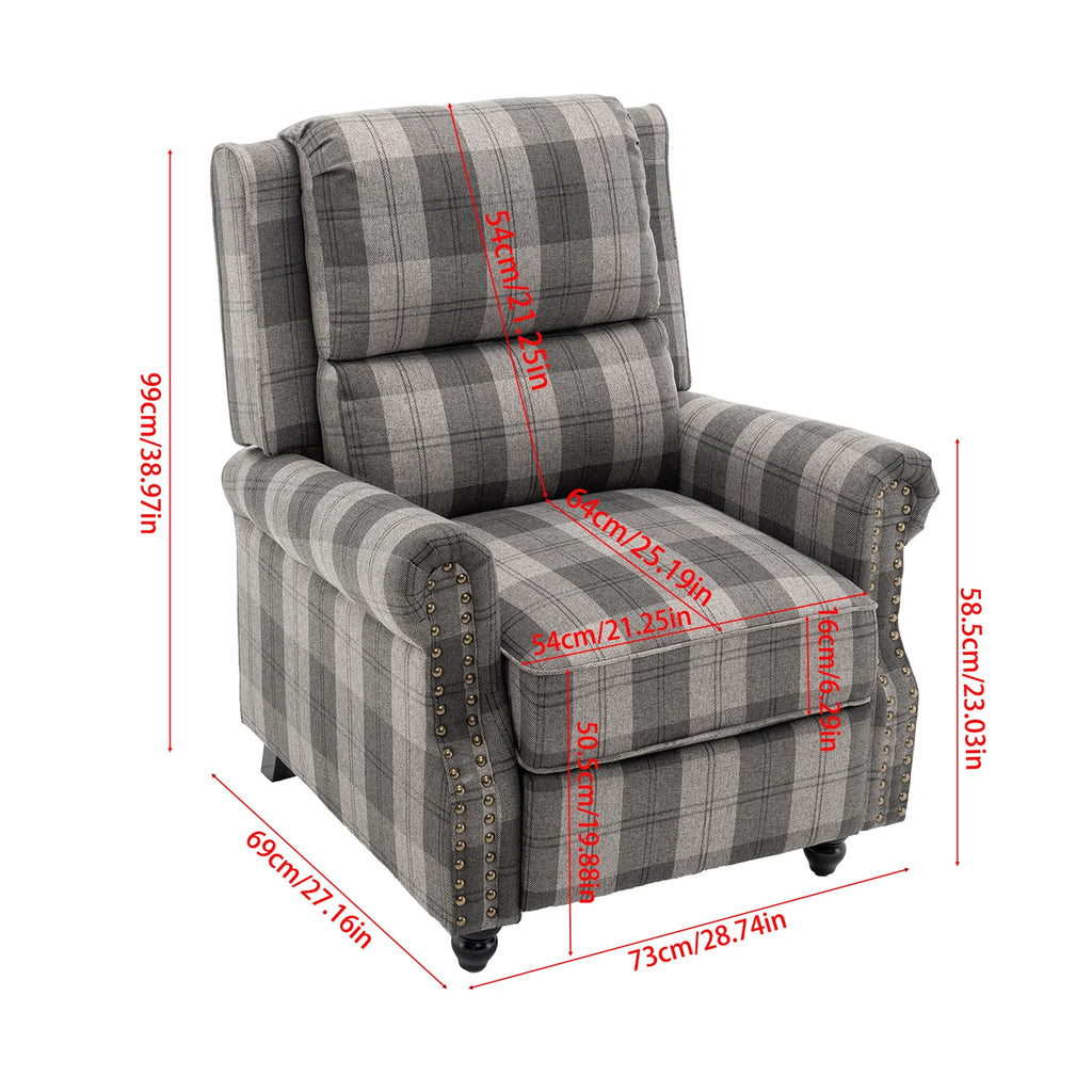 【Breeins】Modern Linen Upholstered Sofa Single Sofa Chair Livingroom Home Decoration